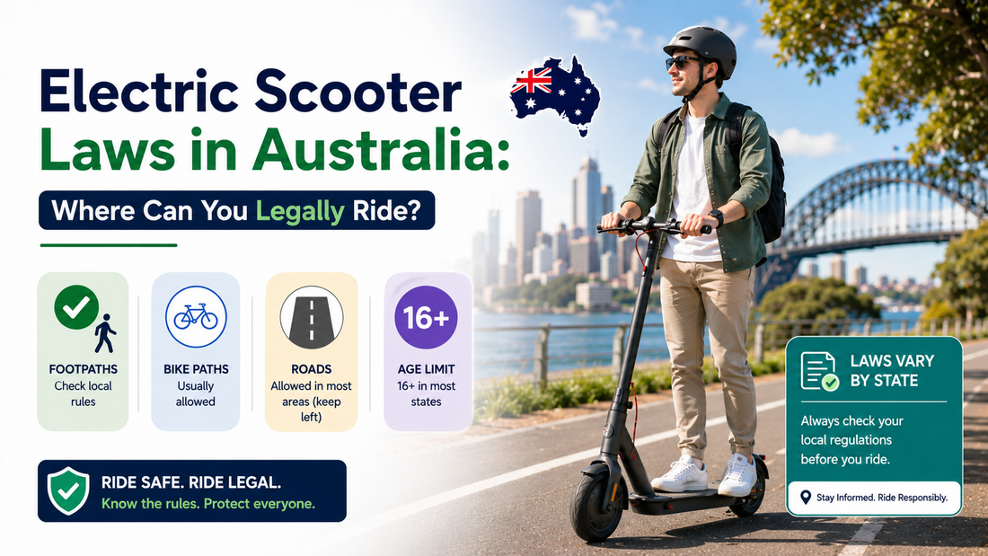 Electric Scooter Laws in Australia: Where Can You Legally Ride?