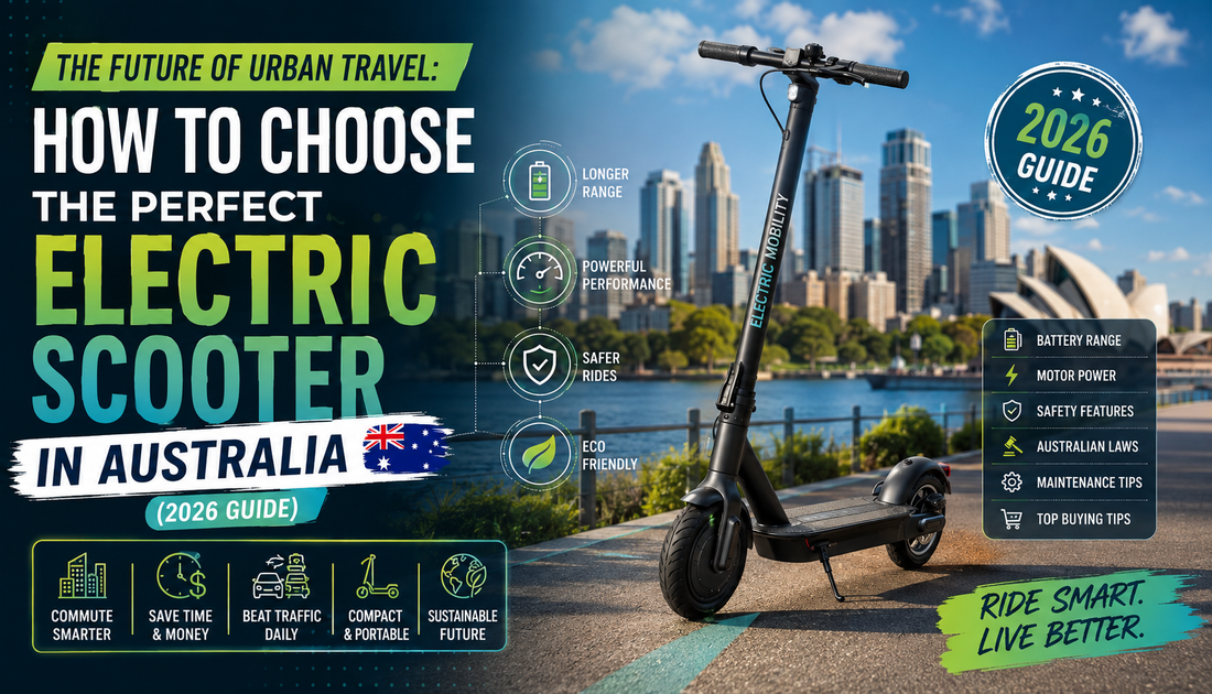 The Future of Urban Travel: How to Choose the Perfect Electric Scooter in Australia