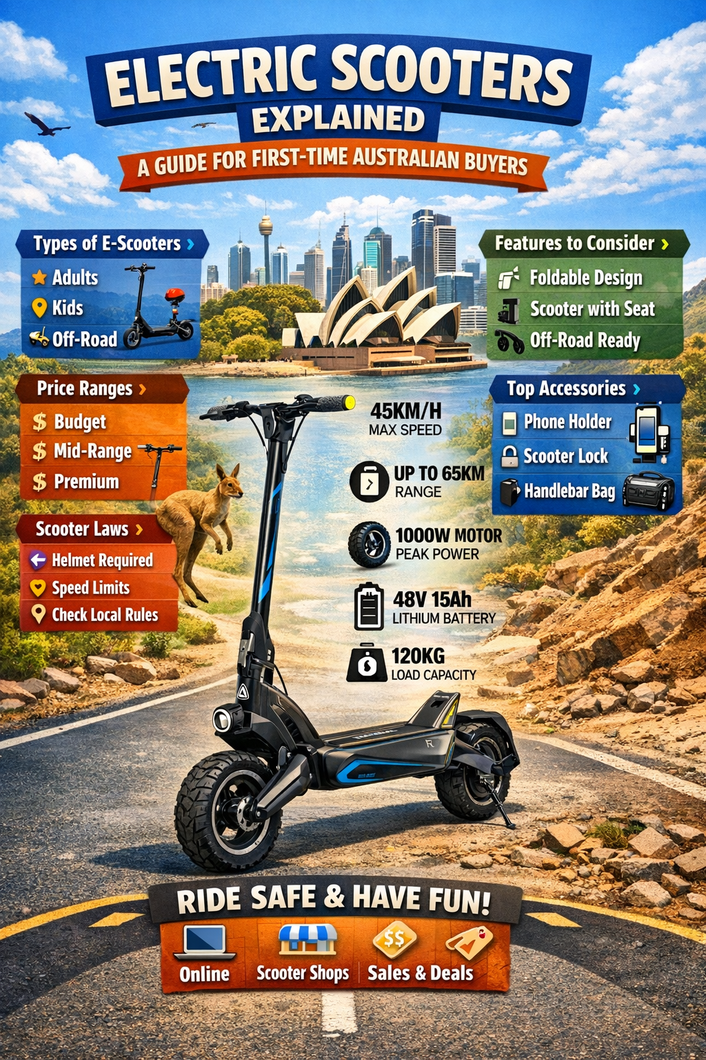 Electric Scooters Explained: A Simple Guide for First-Time Australian Buyer
