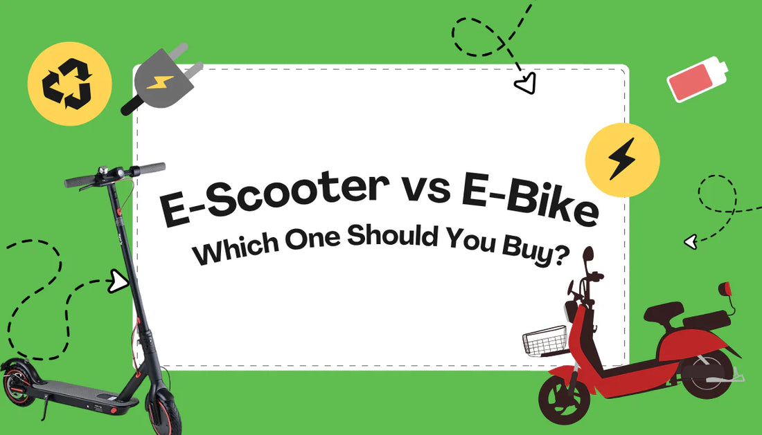 E-Scooter vs E-Bike: Which One Should You Buy?