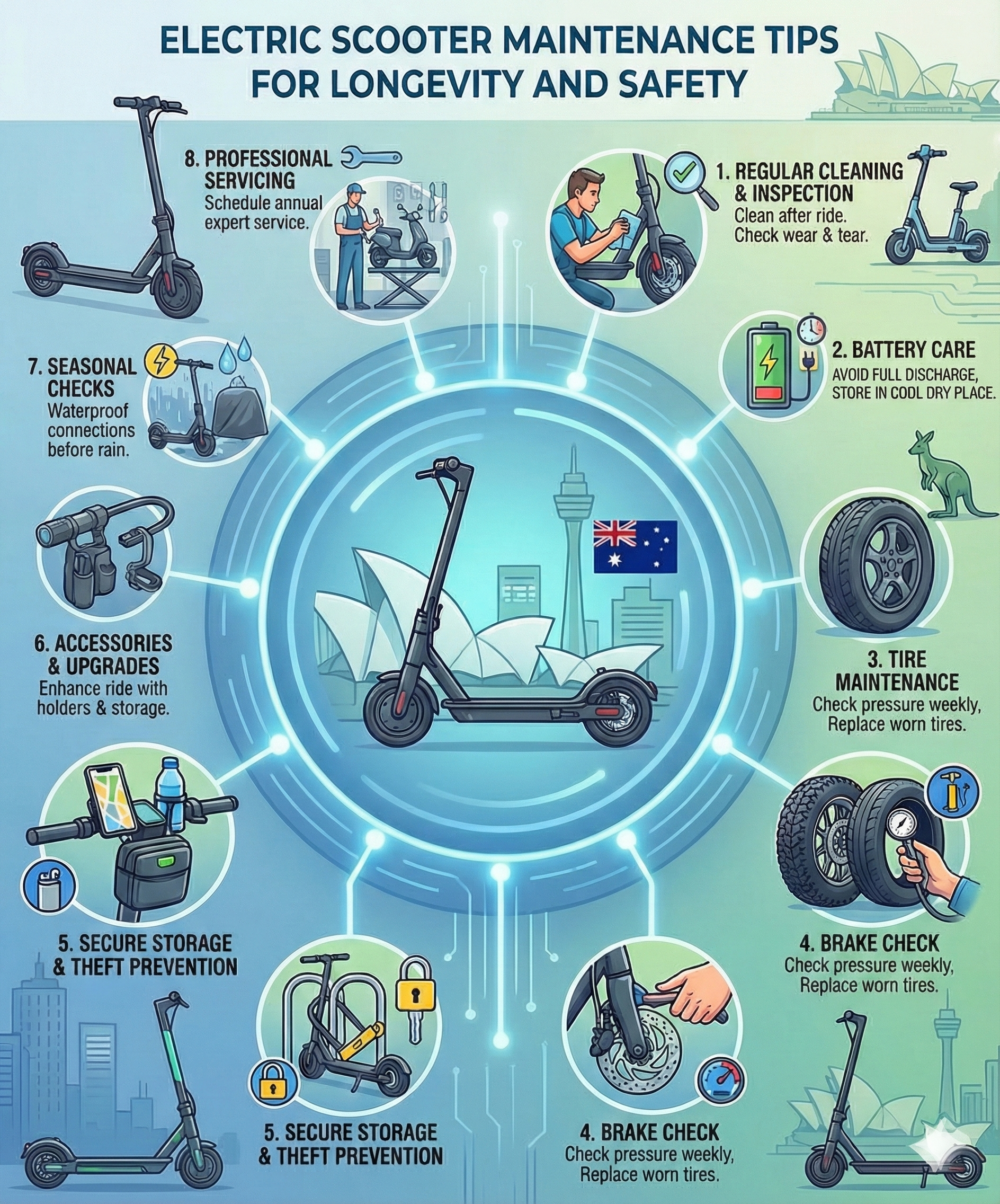 Electric Scooter Maintenance Tips for Longevity and Safety
