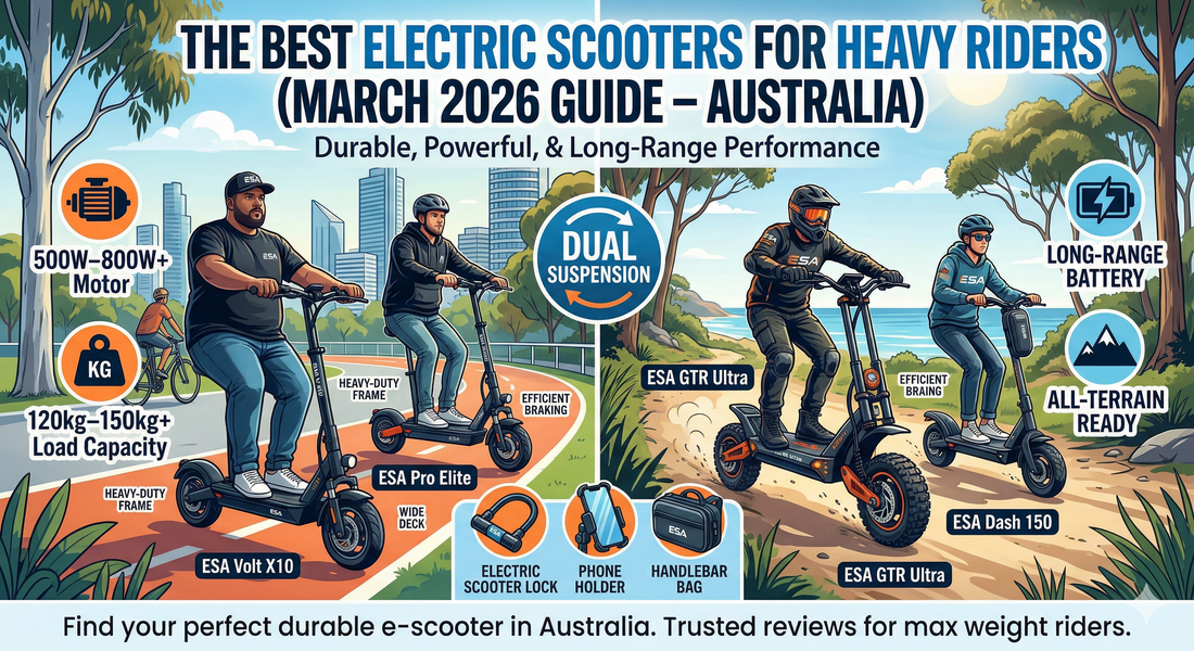 The Best Electric Scooters for Heavy Riders (March 2026 Guide – Australia)