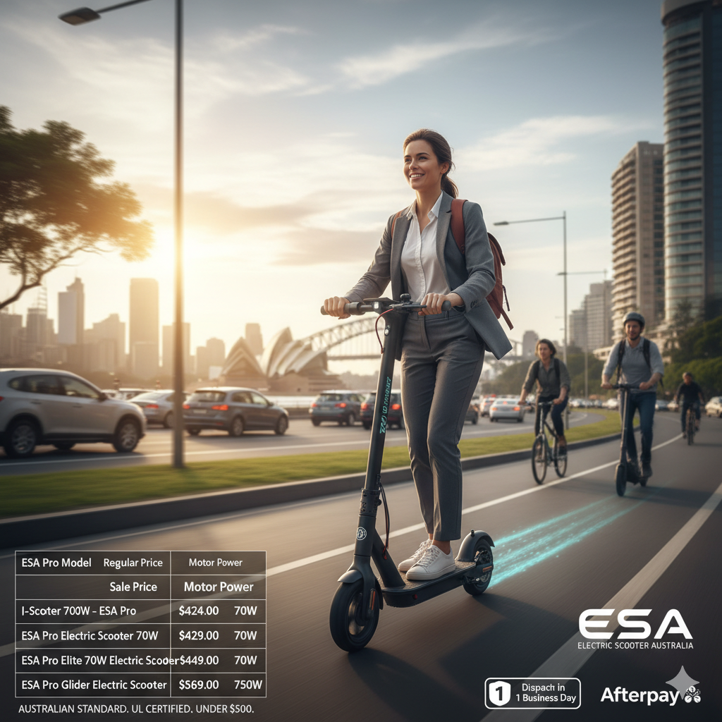 Why an Electric Scooter is Your New Best Friend for Australian Commutes