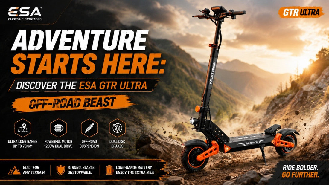 Adventure Starts Here: Discover the ESA GTR ULTRA | Off-Road Beast