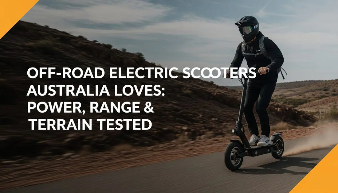 Off-Road Electric Scooters Australia Loves: Power, Range & Terrain Tested