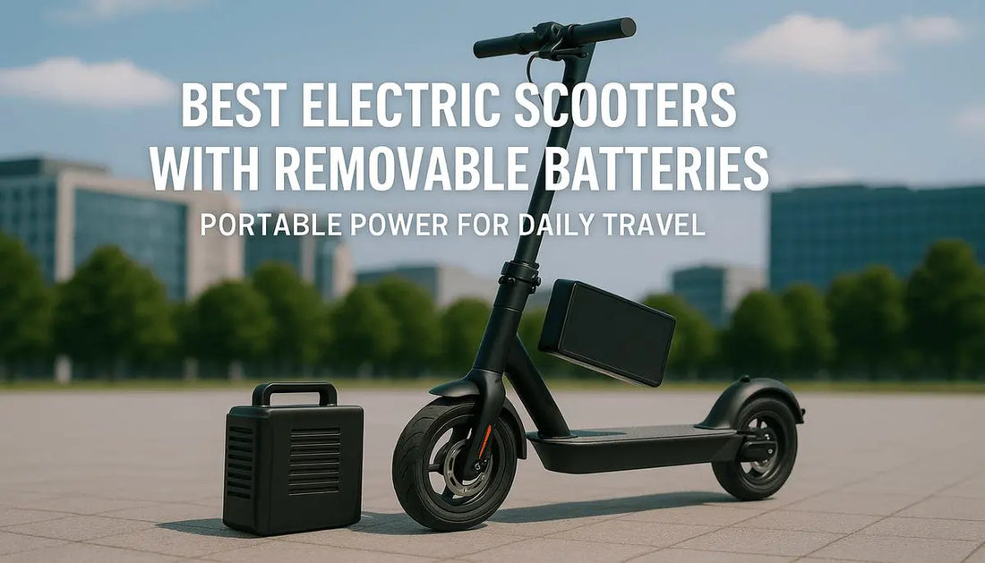 Best Electric Scooters with Removable Batteries: Portable Power for Daily Travel