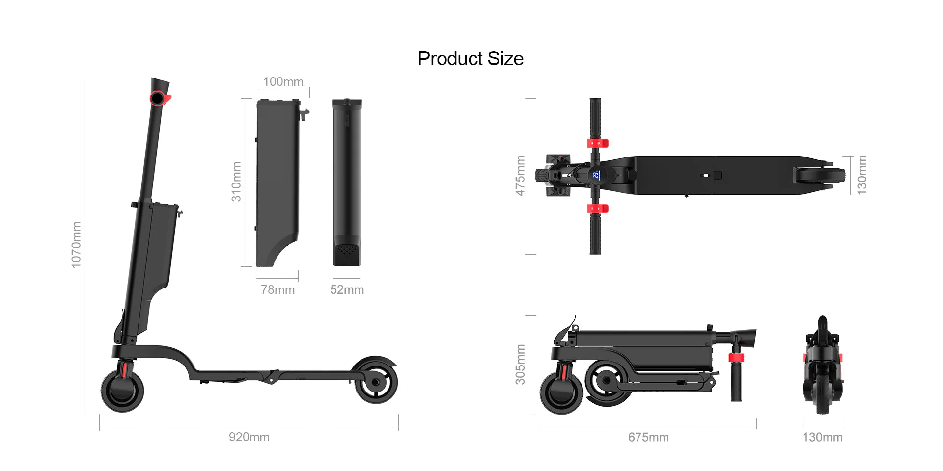ESA Fold X6 folding electric scooter for commuters

