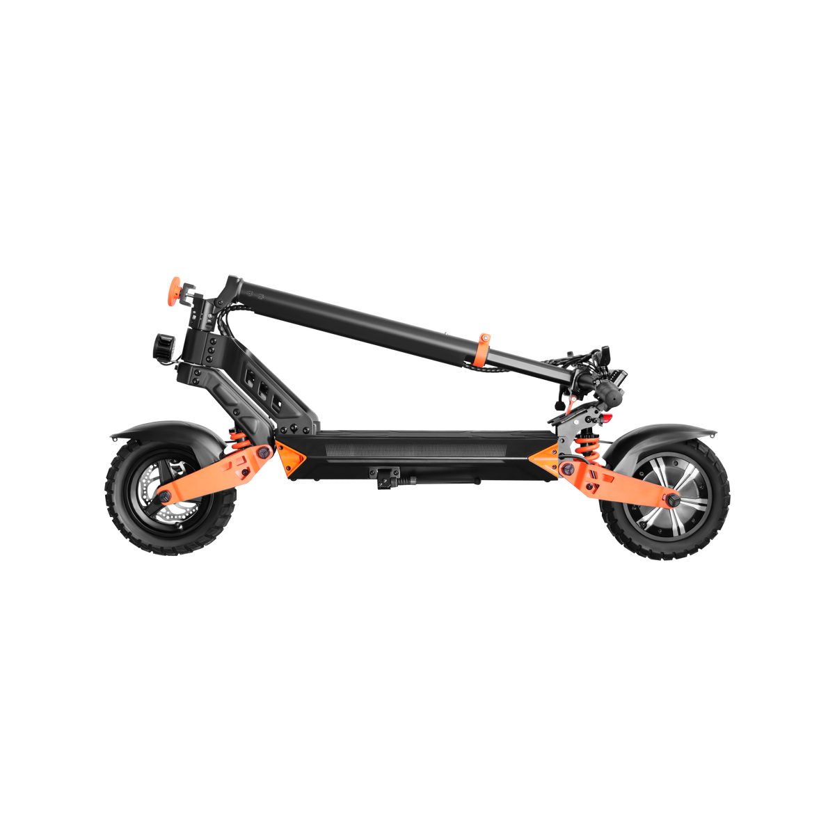 Off-road beast electric scooter with dual suspension

