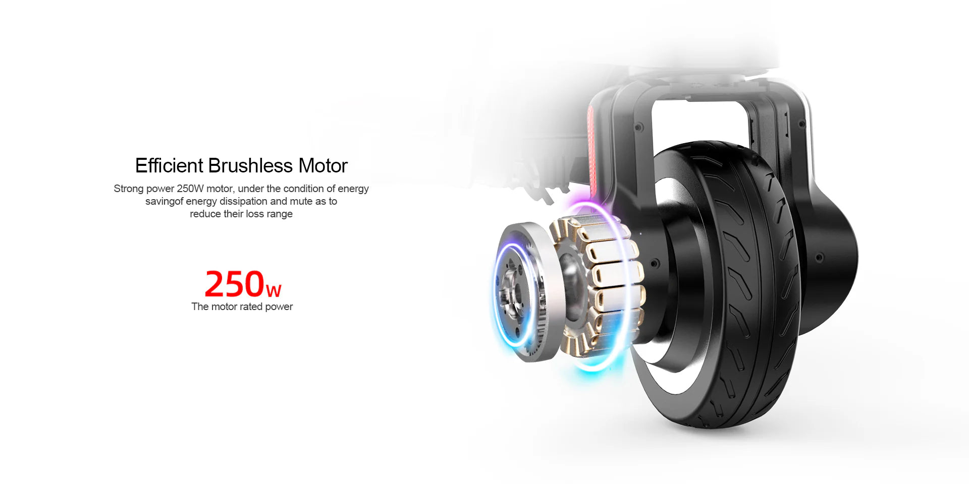 Lightweight ESA Fold X6 electric scooter with 250W motor


