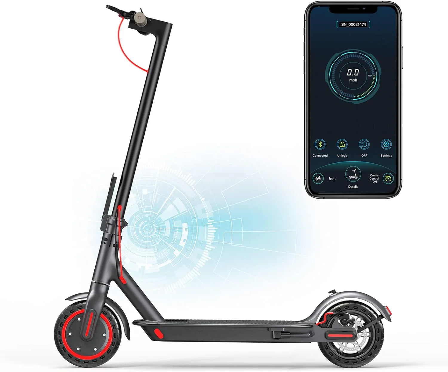 lightweight and portable I-Scooter

