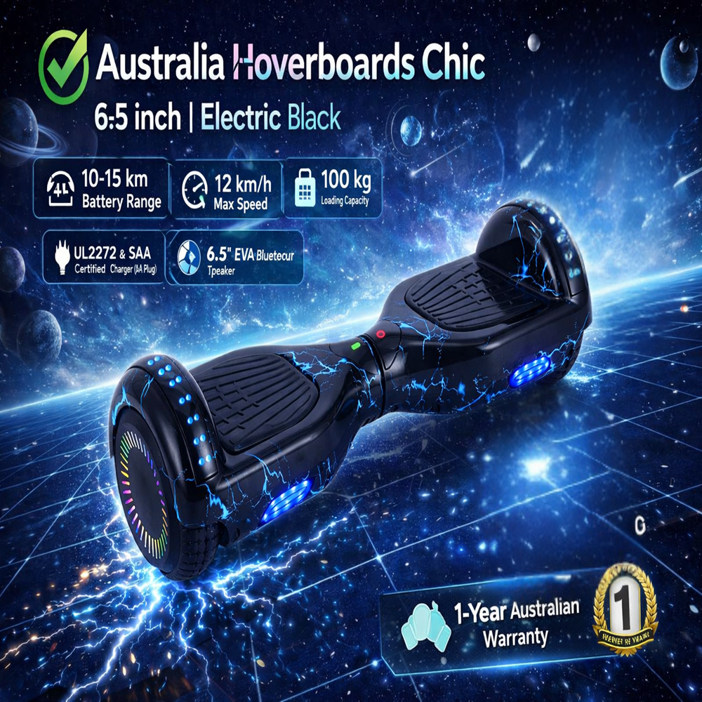 Electric Black Self Balancing All Terrain