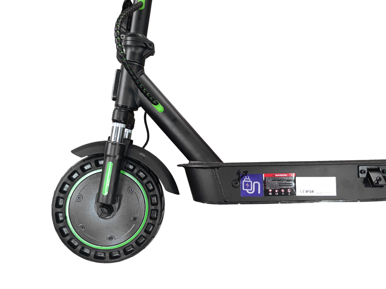 ESA Volt X10 1000W Peak Power Electric Scooter – 50km Range, 10” Solid Tyres, Suspension