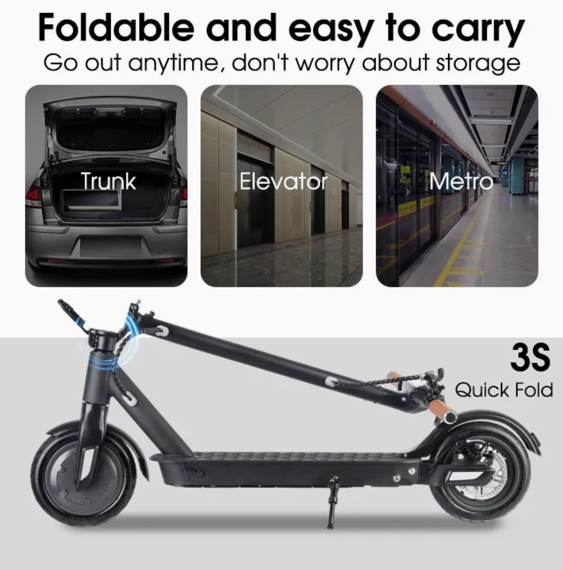 Portable commuter scooter

