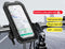 Waterproof Phone Holder for E-Scooters with 360° Rotation