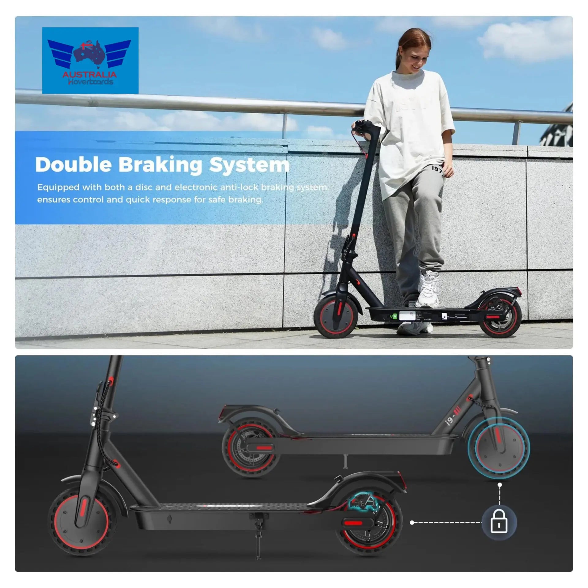 Lightweight and portable electric scooter

