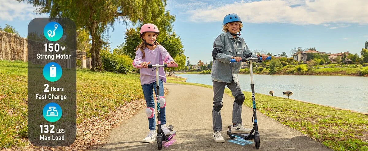 Gyroor ESA Kids Electric Scooter with Bluetooth Music & LED Lights (PRE-Order Only)