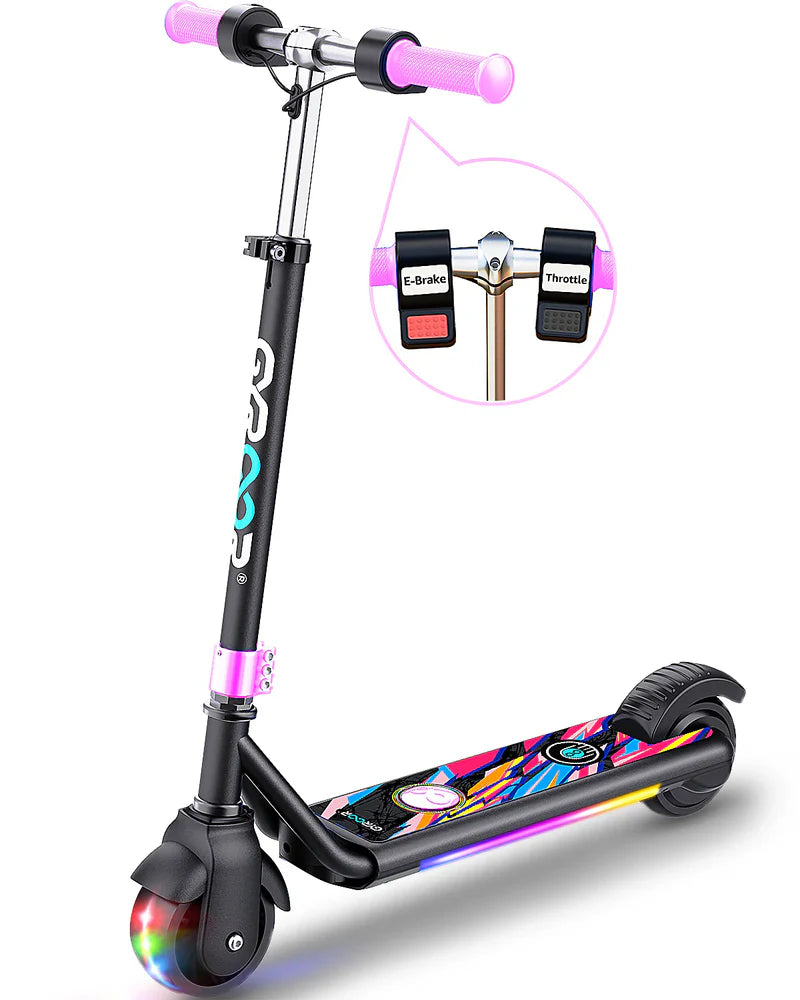 Gyroor ESA Kids Electric Scooter with Bluetooth Music & LED Lights (PRE-Order Only)