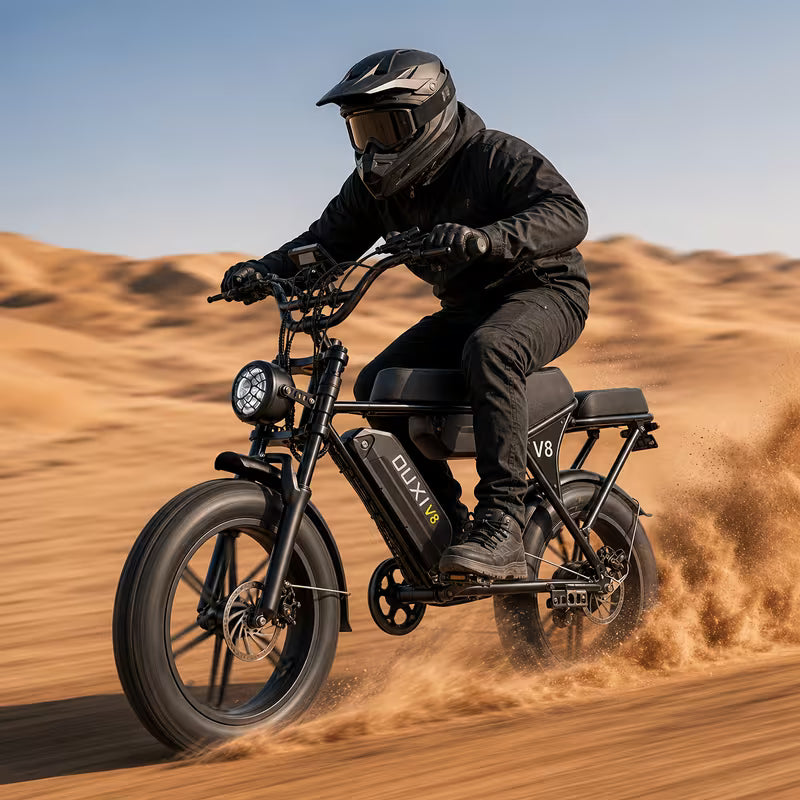 Black ESA FatRide Pro E Bike