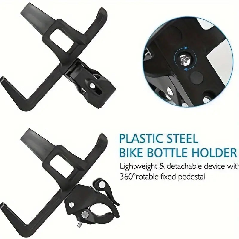 kick scooter water bottle holder easy install

