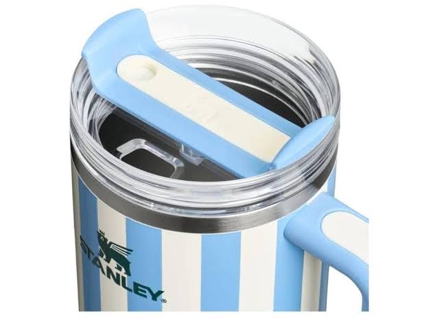 Sale Stanley Quencher H2.0 Flow State Tumbler 40oz Cup - Stanley Cabana Blue Stripe