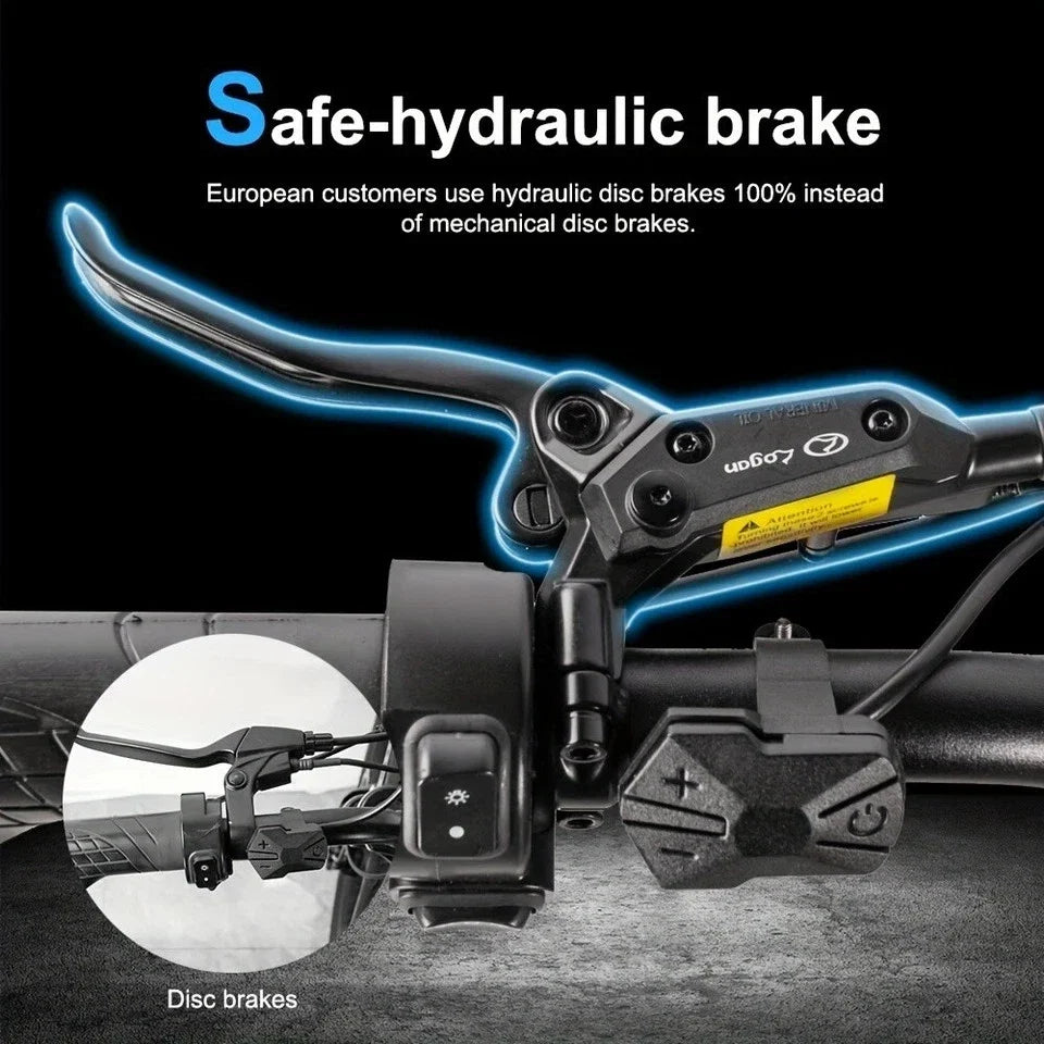 ESA FatRide Pro with hydraulic brake system 